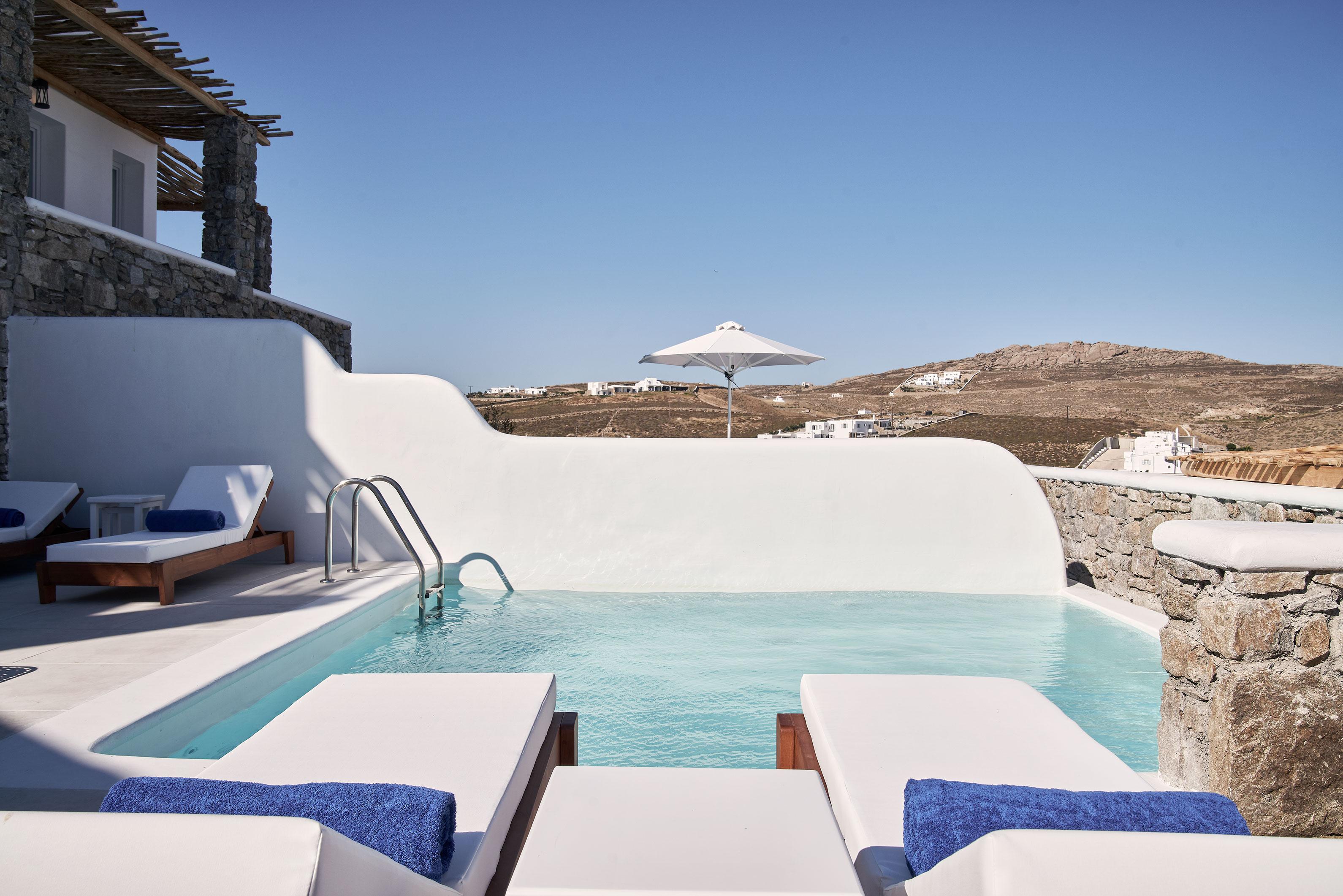 Katikies Mykonos - The Leading Hotels Of The World Agios Ioannis Diakoftis Екстер'єр фото